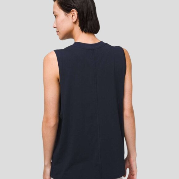 Lululemon All Yours Boyfriend Tank True Navy - Picture 3 of 14